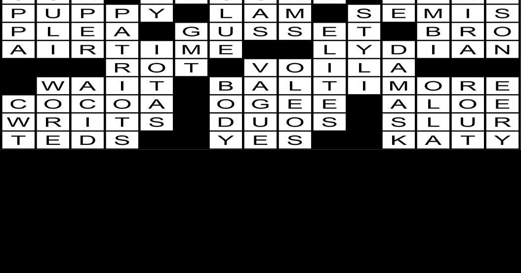 Crossword | Empire Press | wenatcheeworld.com