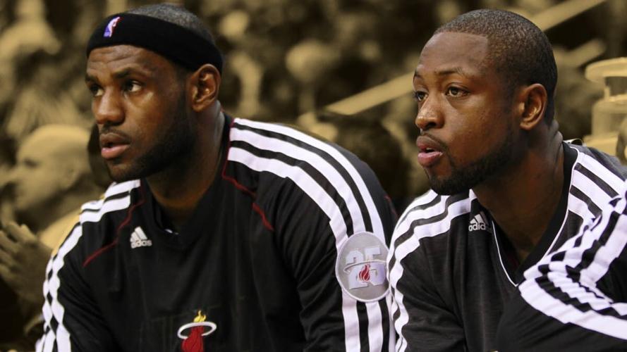 LeBron James: Is Dwyane Wade the Only Player Standing in His Way
