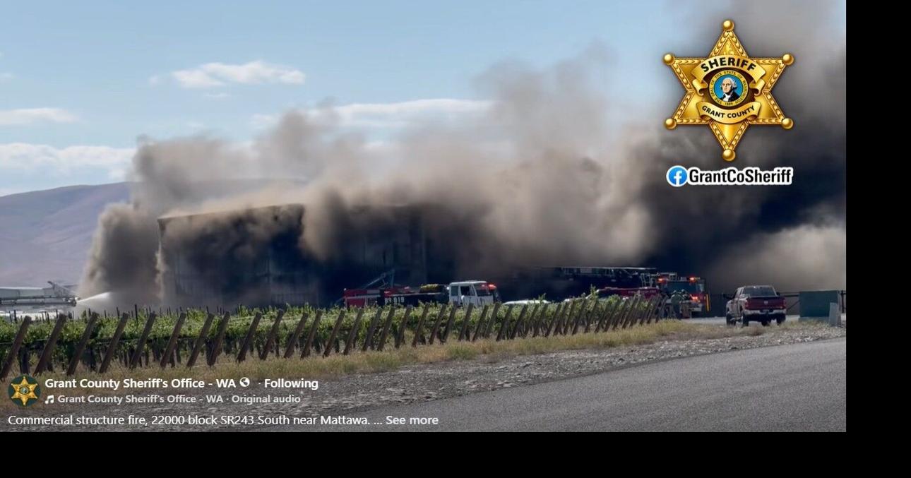 Wine facility with 4.5M gallons went up in flames in Eastern WA