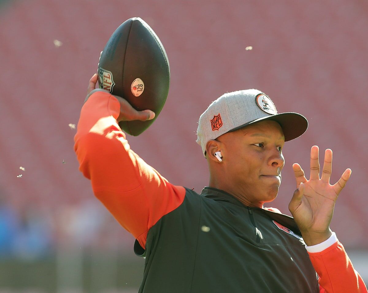 Josh Dobbs: Cardinals starting QB not able to buy his jersey in