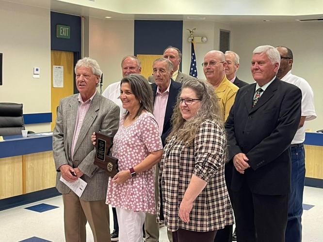 Vernon Parish School Board Recognizes Counselors of the Year & Art