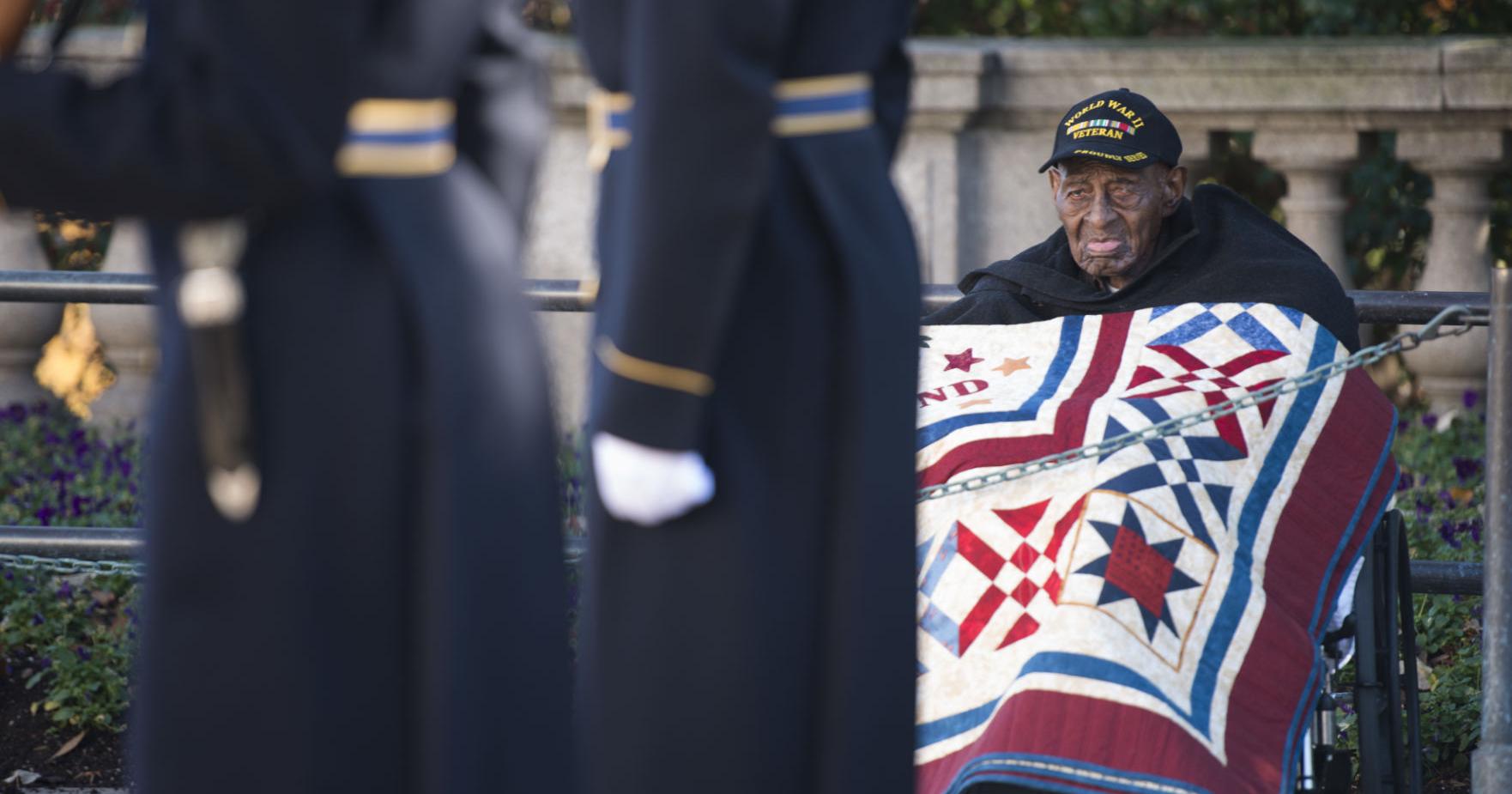 SLIDESHOW: 110-year-old Lake Charles veteran visits DC, Arlington National Cemetery - Vimarsana News