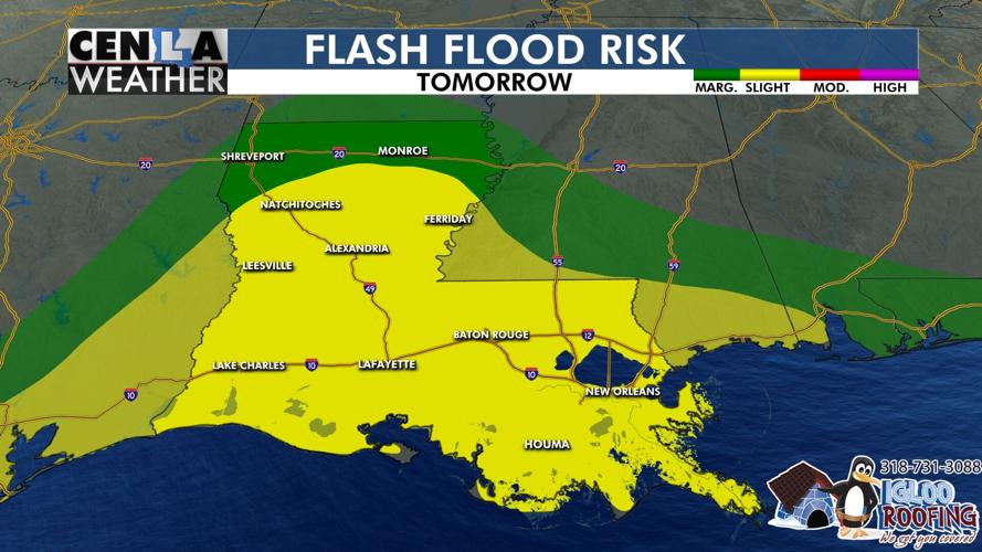Flash Flood Watch Issued for Parts of Louisiana and East Texas | News ...