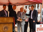 Centenary College cuts ribbon on new Mickle Hall entrance