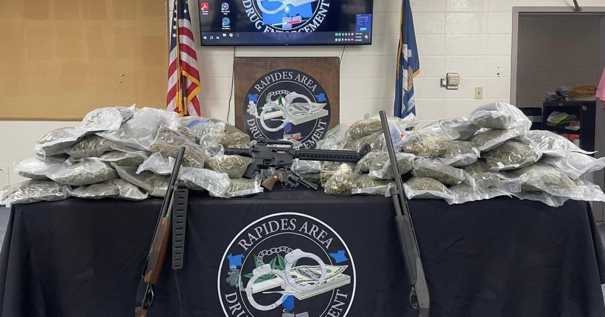 RADE and Grant Parish Sheriff's Office Seize Over 70 Lbs of Marijuana ...