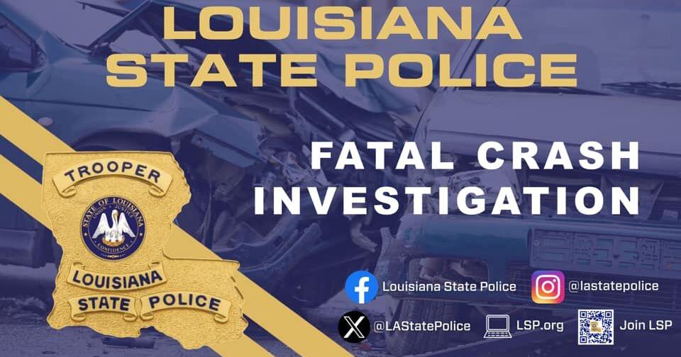 Ball Man Killed in Single Vehicle Crash in Rapides Parish News
