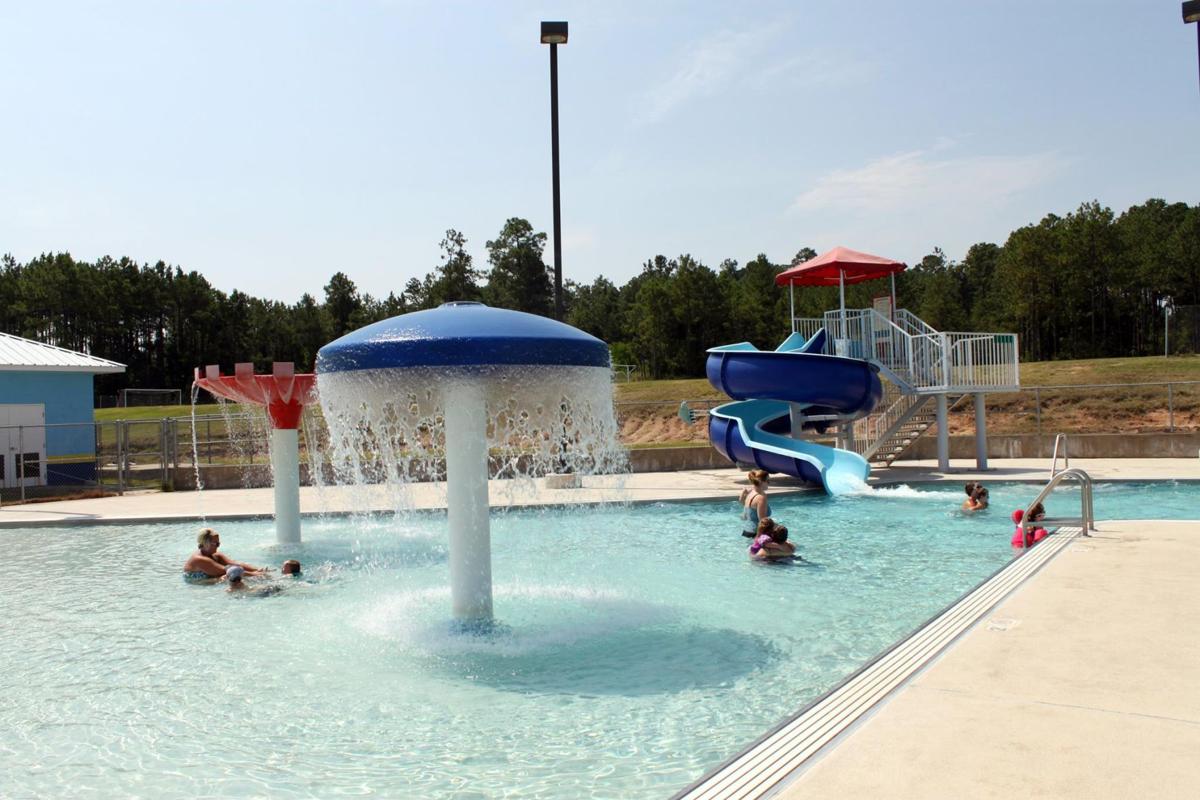 Slideshow Cooling off at the Leesville Leisure Pool