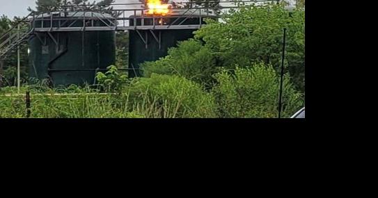 Lightning Strikes Oil Tank in Beauregard Parish - Vimarsana News