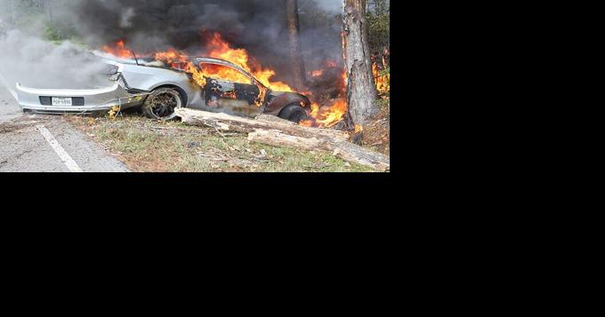 Jasper Man Escapes Fiery Crash - Vimarsana News
