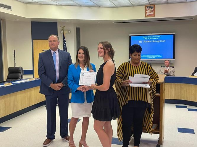 Hornbeck High School End of Year Recognition Vernon Parish School