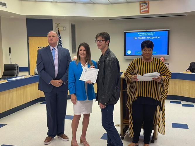 Hornbeck High School End of Year Recognition Vernon Parish School