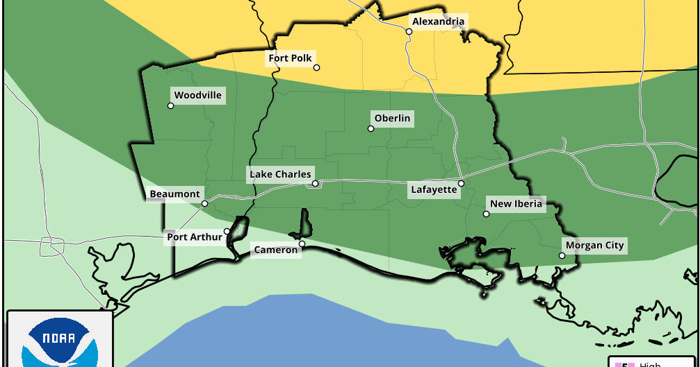 NWS lists Slight and Marginal Risks for Severe Weather Today | News ...
