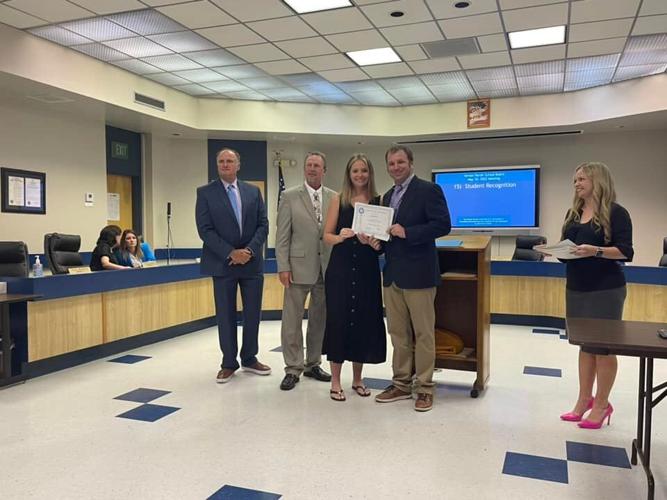 Rosepine High School End of Year Recognition Vernon Parish School