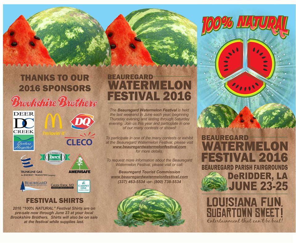 Beauregard Watermelon Festival underway in DeRidder