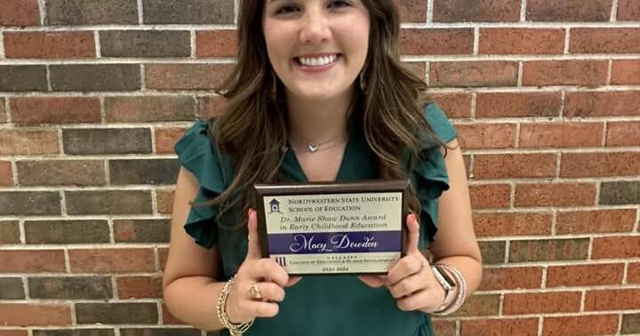 AHS Graduated Macy Dowden Awarded the Dr. Marie Shaw Dunn Award - Vimarsana News