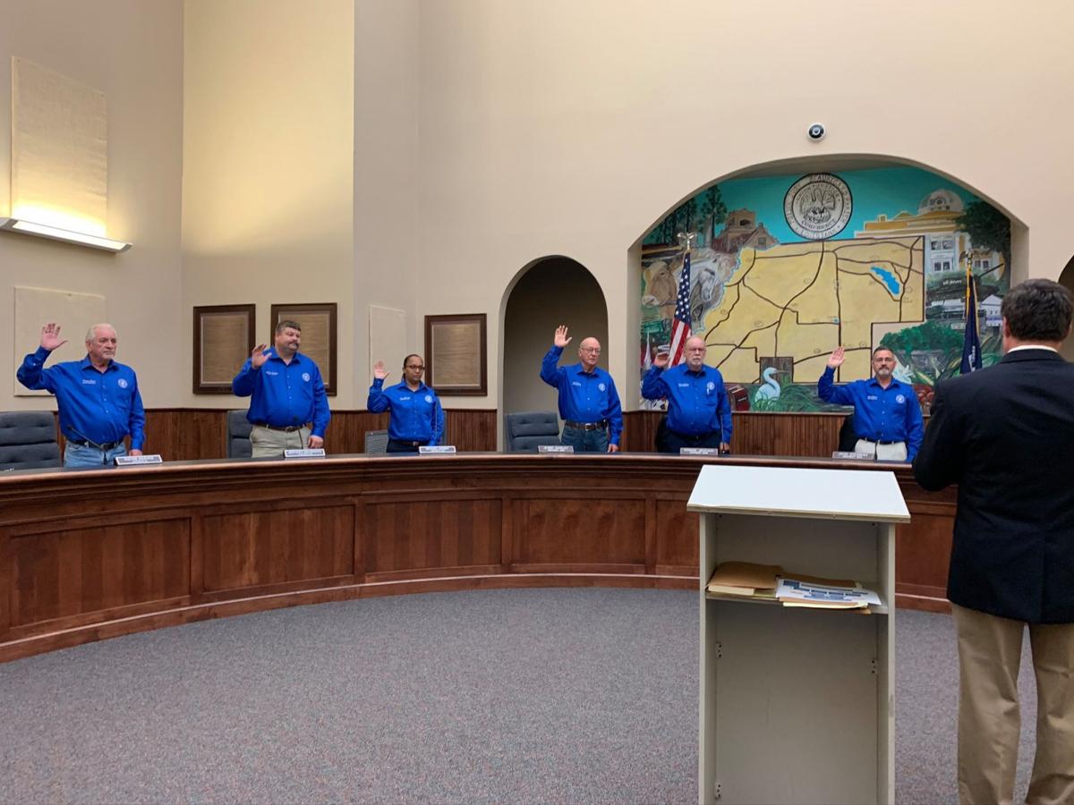 Beauregard Parish Arrests 2020 Beauregard Parish Police Jury 2020 Swearing In News