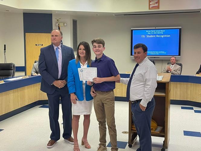 Anacoco High School End of Year Recognition Vernon Parish School