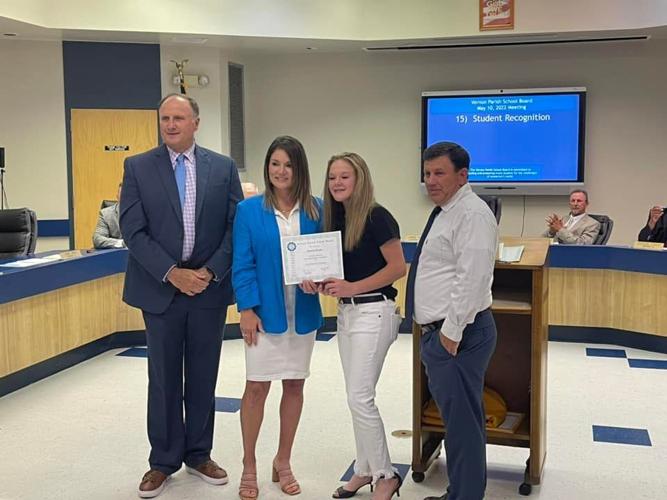 Anacoco High School End of Year Recognition Vernon Parish School