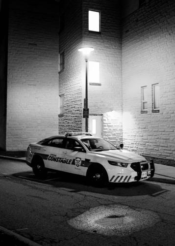 Med-Syd Assaults - Campus Police Car