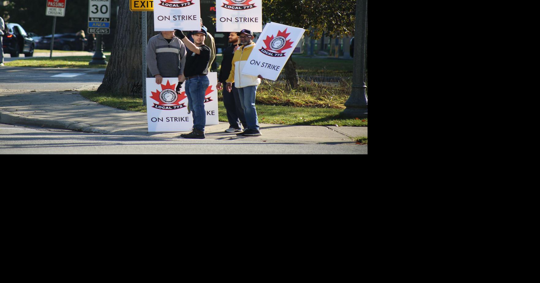Operating engineers begin strike, buses rerouted | Campus ...