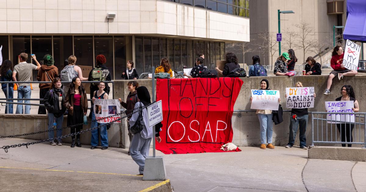 Osap Rally Community continues to protest OSAP change on Concrete Beach | News ...