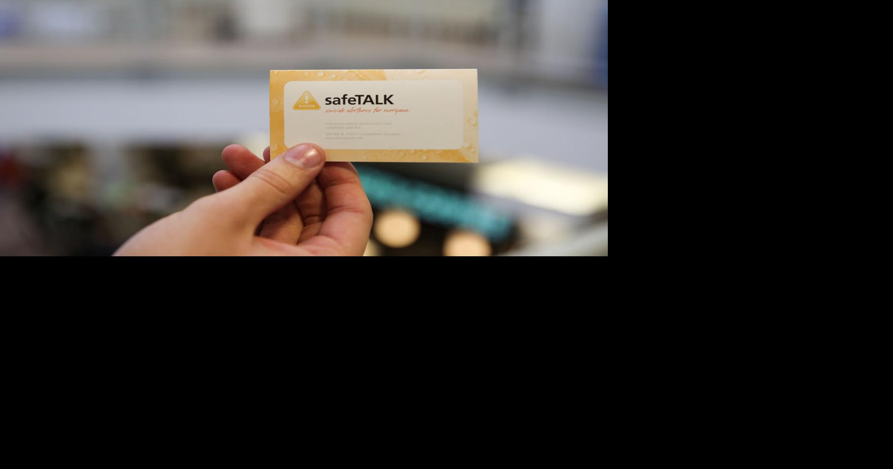 SafeTALK equips campus community with suicide prevention knowledge ...