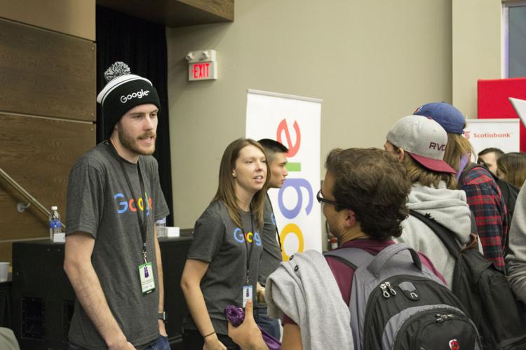 Google sponsors at the Hack Western 3