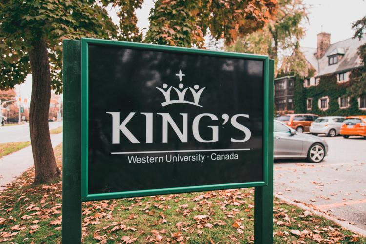 King's outdoor sign (Photo)