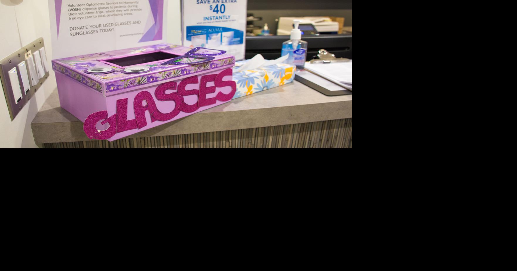 The Pre-Optometry Club holds a glasses drive on campus | Culture ...