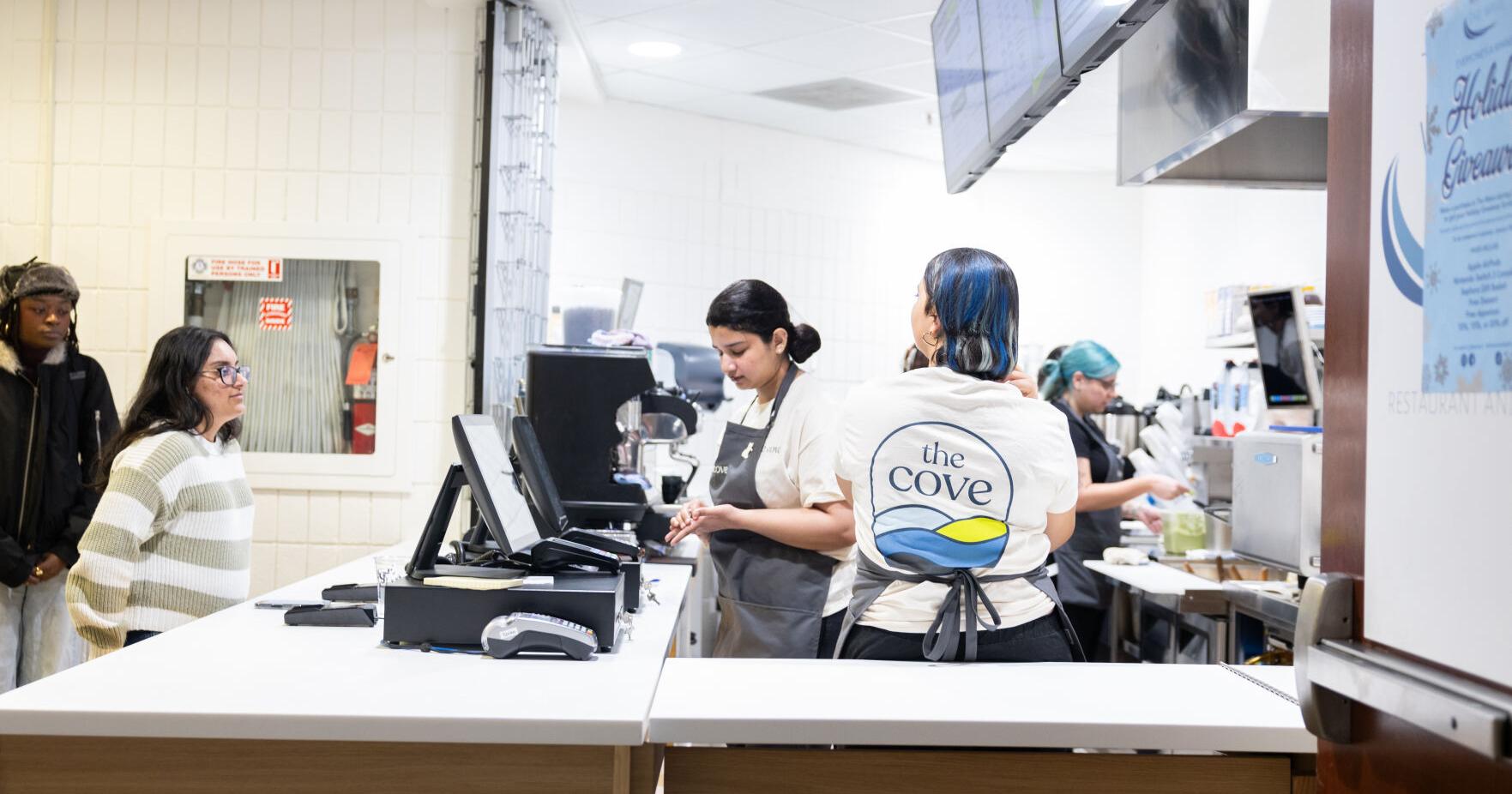 The Cove eatery opens in UCC