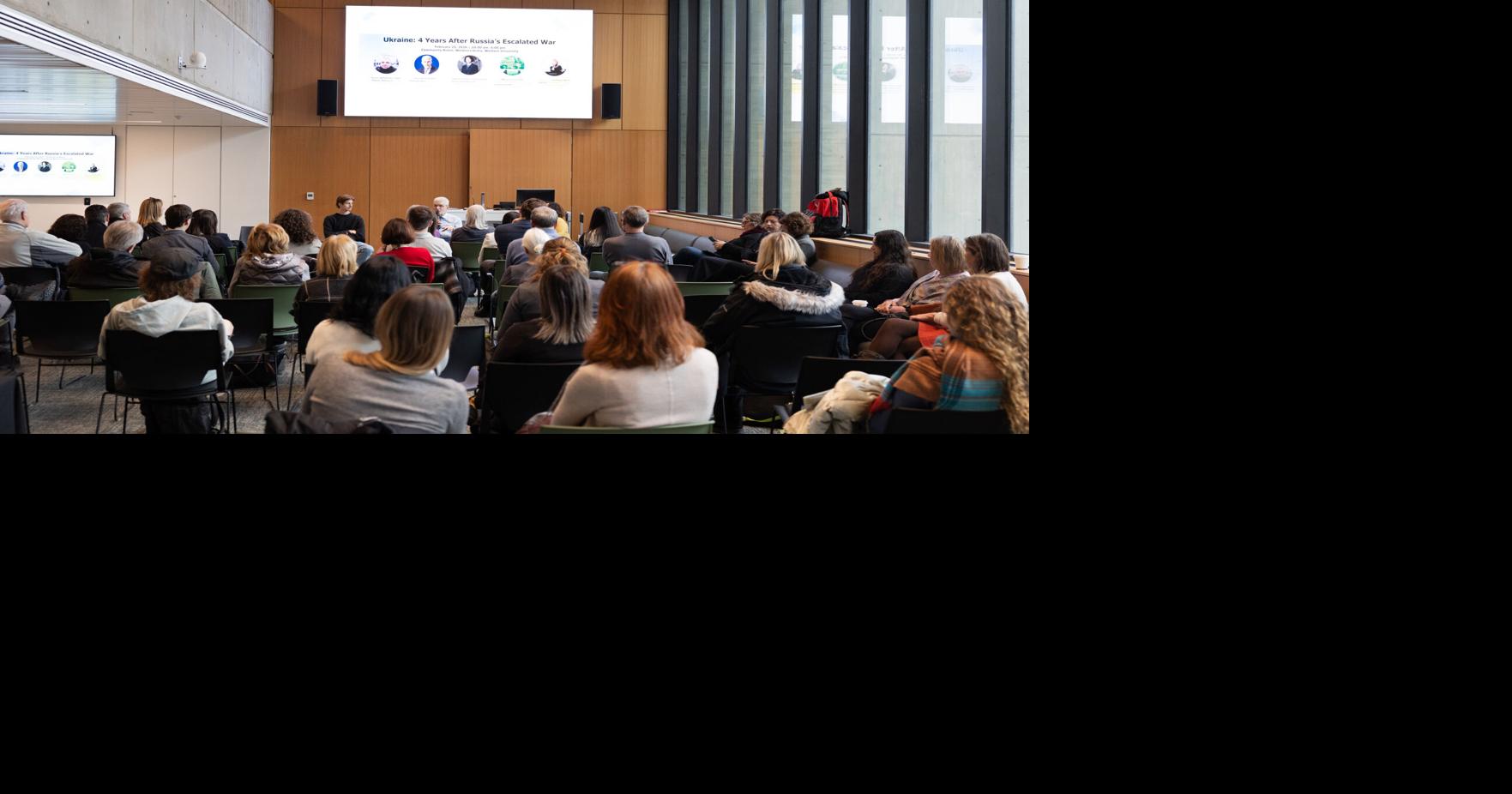 Ukrainian speakers reflect on 4th anniversary of Russian invasion