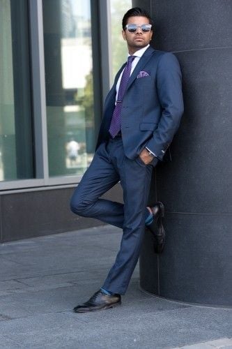 formal suit menswear