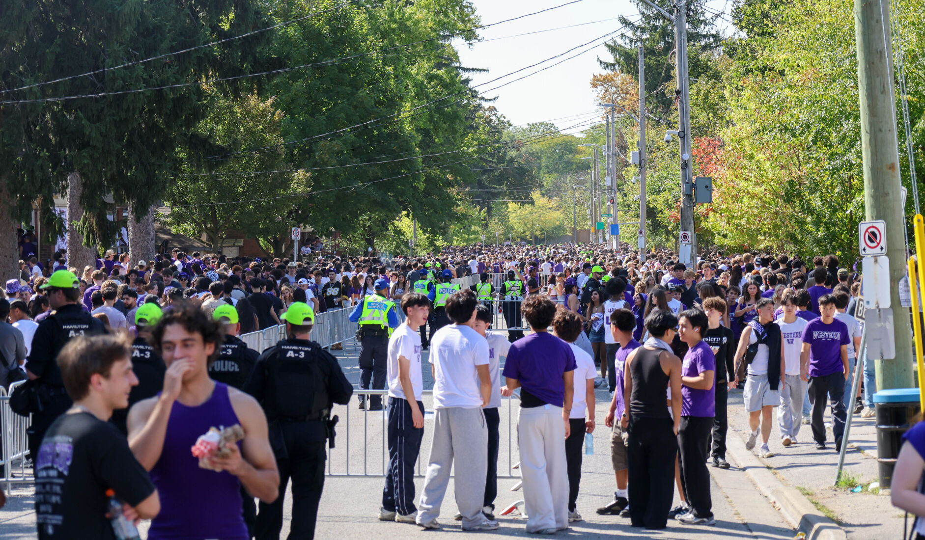 Broughdale sees thousands of partiers, hot weather for HOCO 2025 | News ...