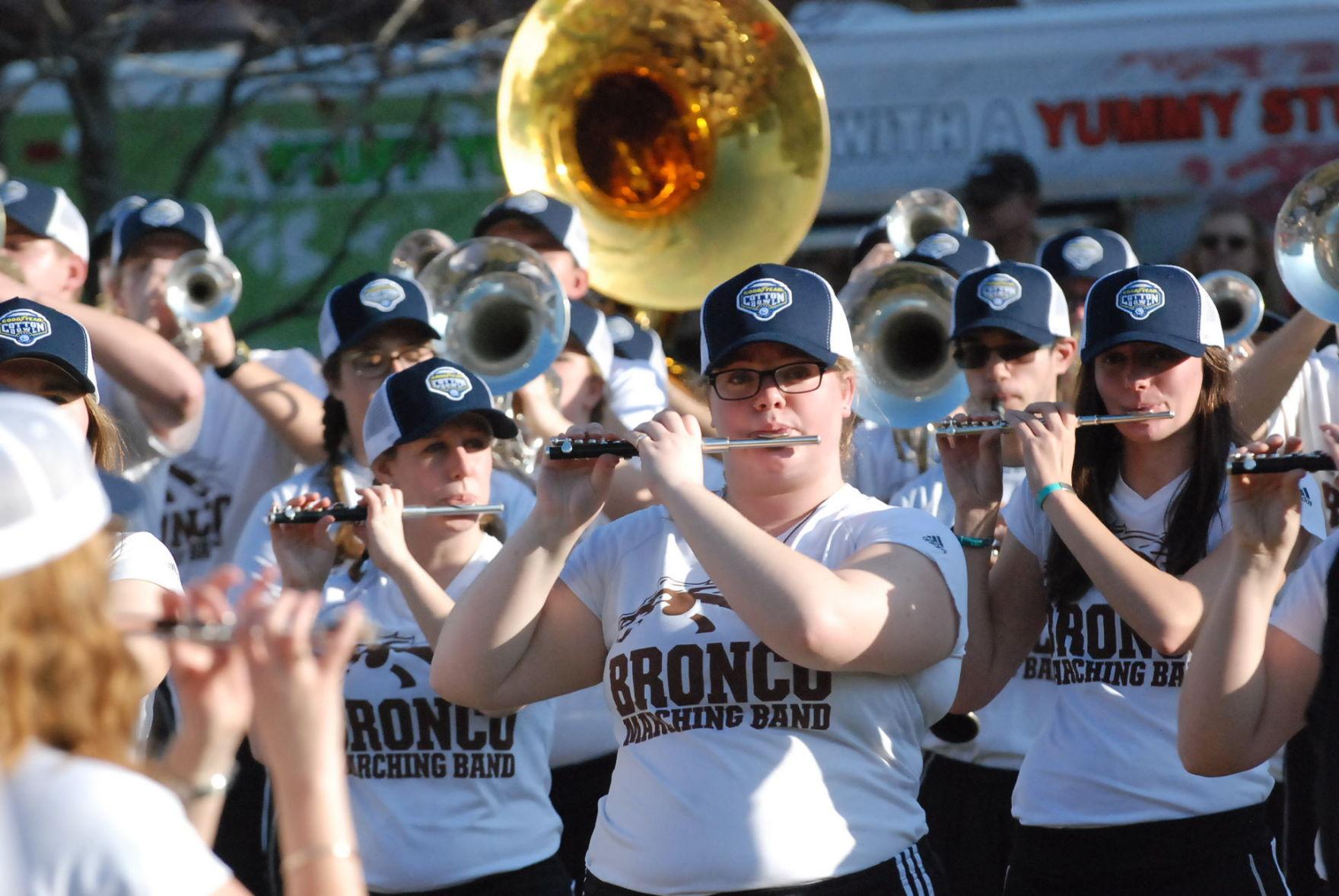 GALLERY Bronco Marching Band dazzles in downtown Dallas Sports