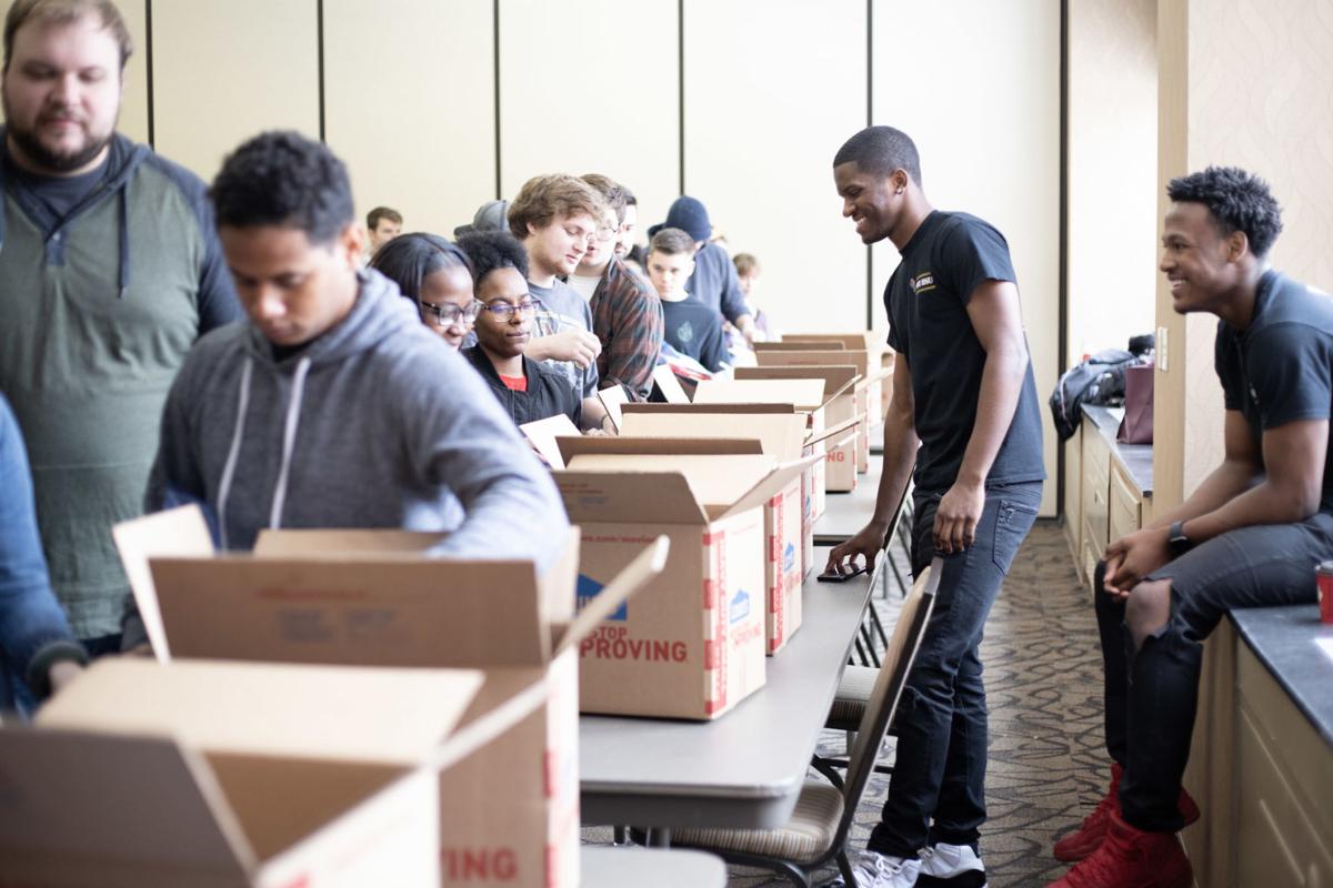 Wmu S Black Student Union Prepares More Than 150 Care Packages For