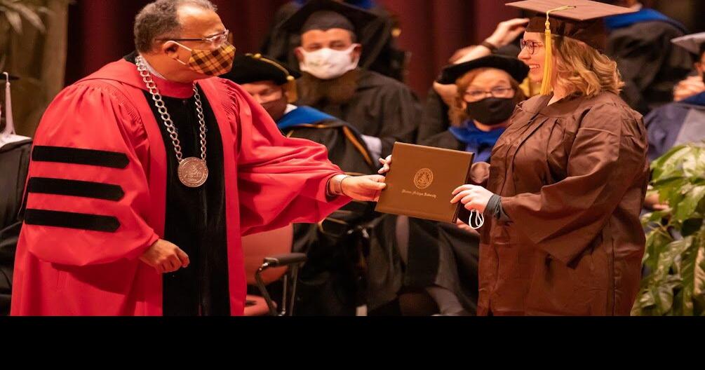 WMU Fall graduates celebrate at inperson commencement News