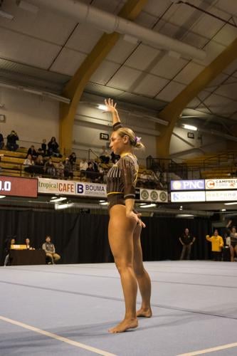 WMU gymnastics downed by Kent State in close meet