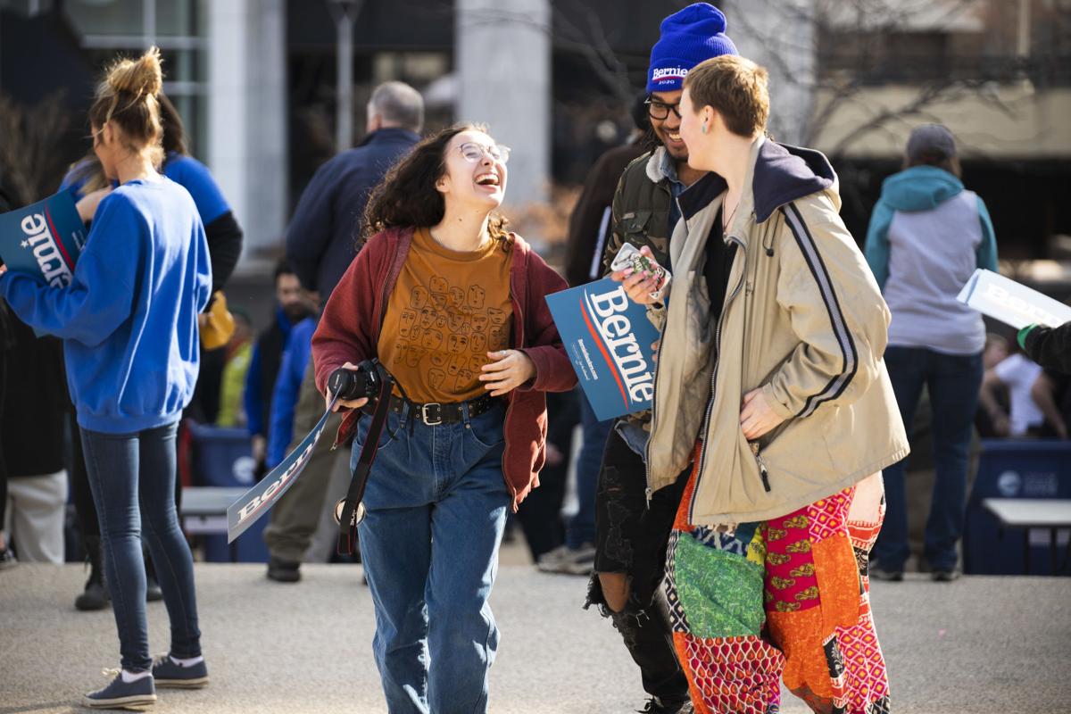 Photos: Bernie Sanders visits Grand Rapids ahead of ...