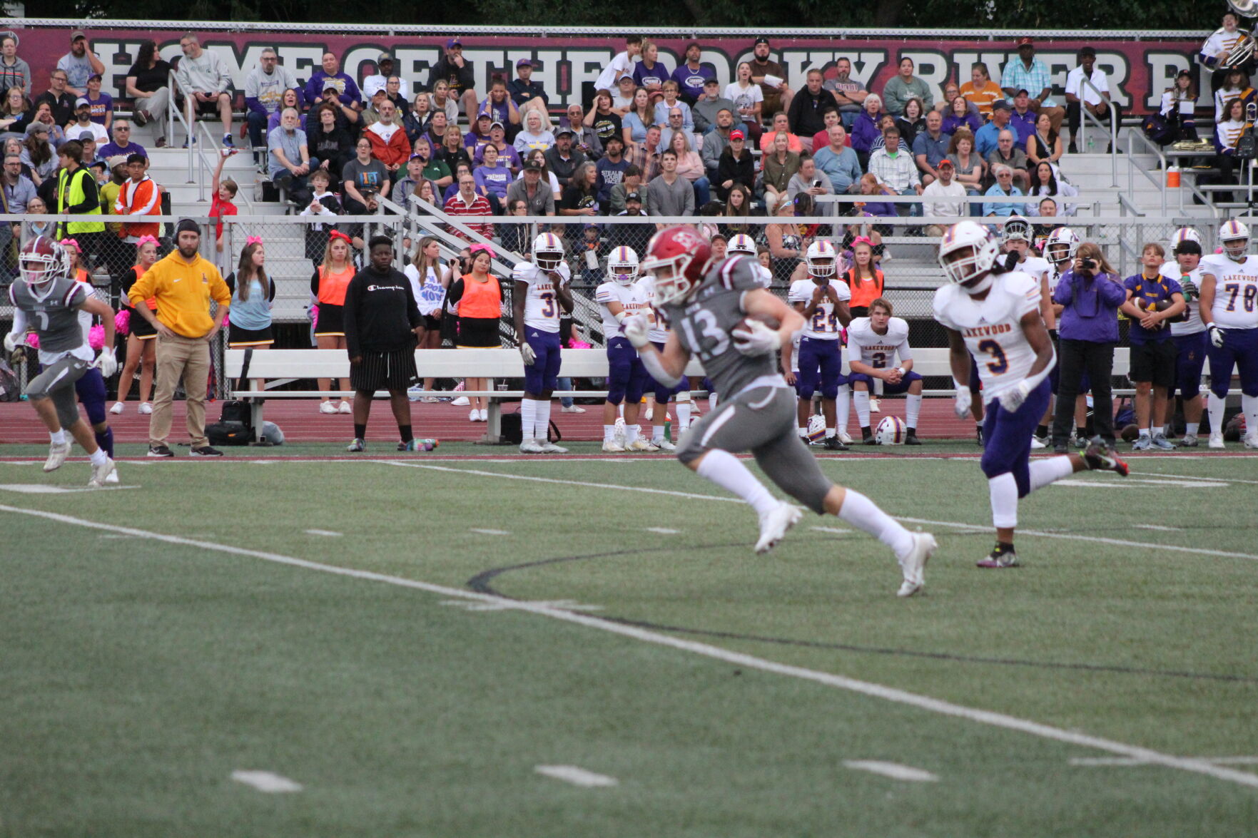Rocky River Pirates Dominate Lakewood Rangers in 46-14 Victory
