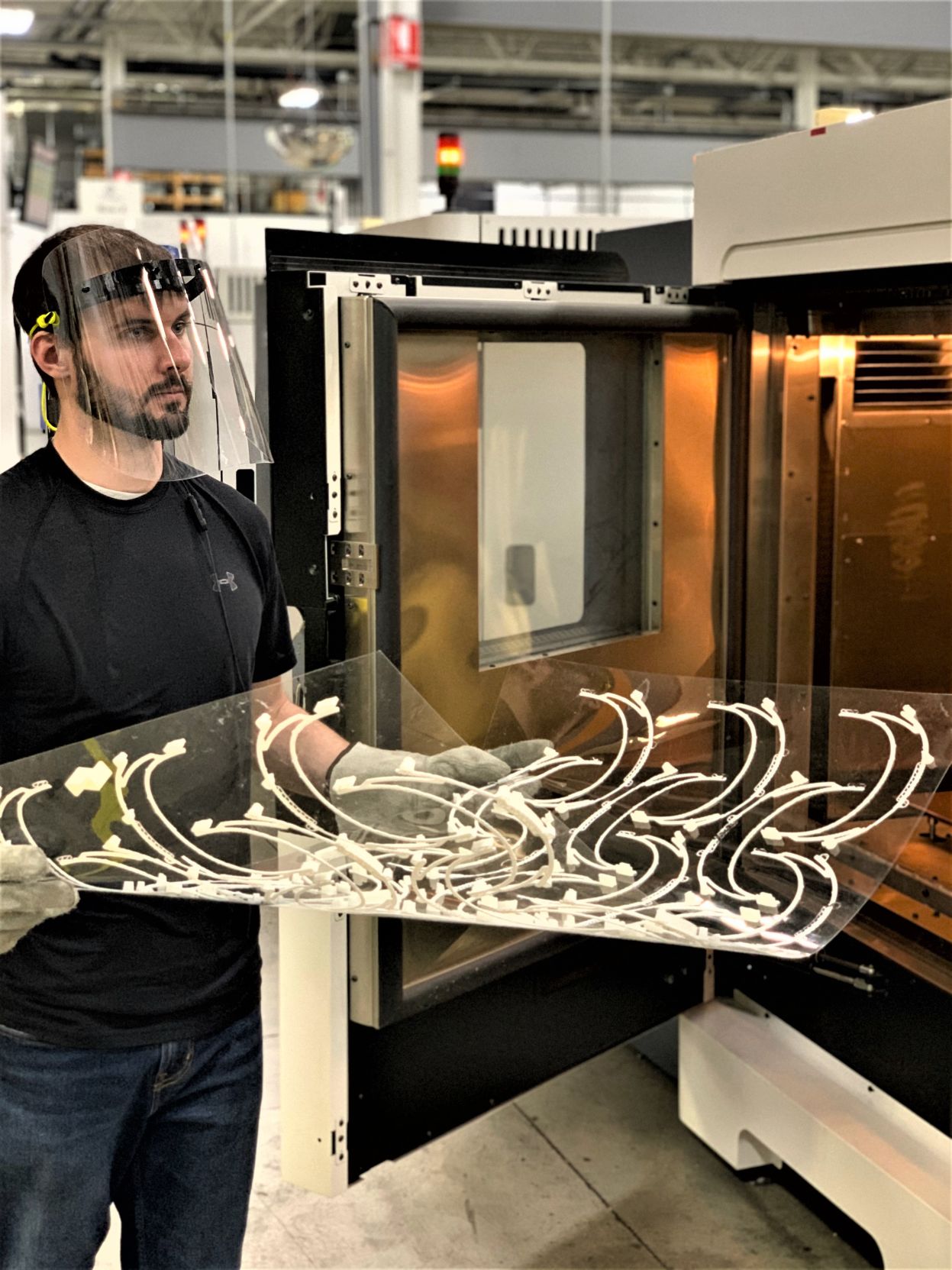 Avon Lake company providing face shields News