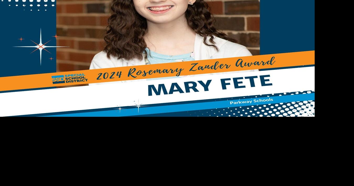 Rosemary Zander award recipient named Schools