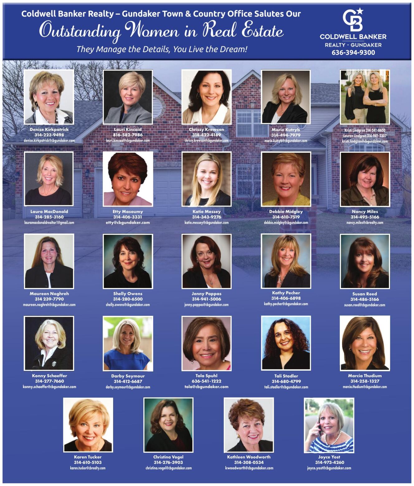 Women in Business Coldwell Banker Realty Gundaker Town & Country