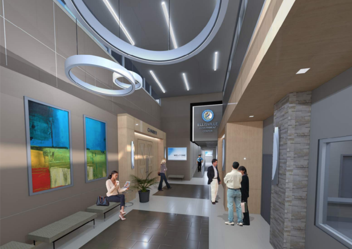 Ellisville City Hall Out with the old, in with the seminew News