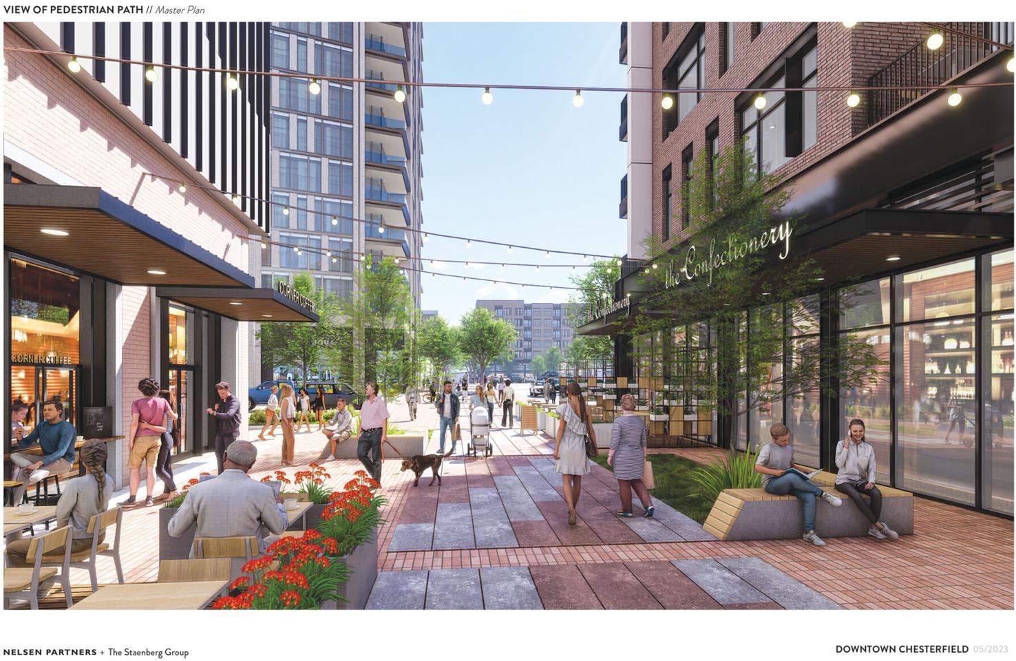 Site development concept plan approved for Downtown Chesterfield