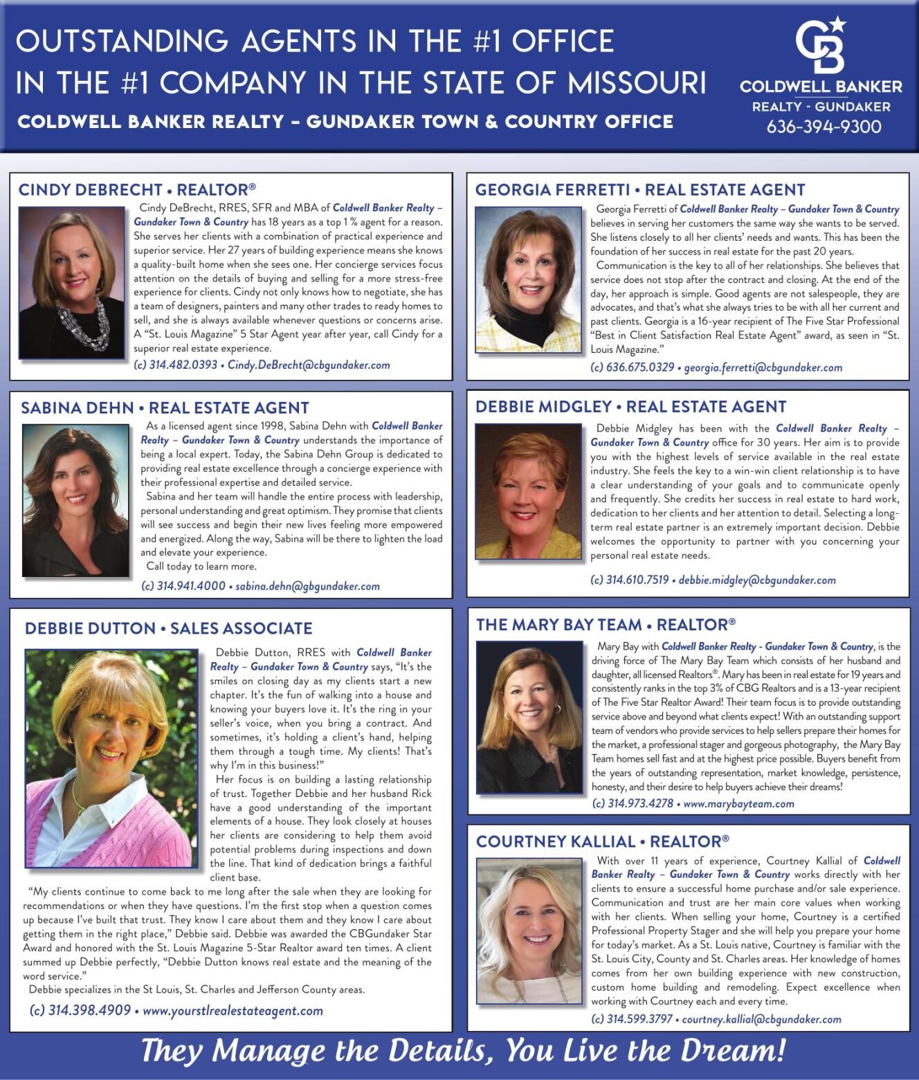 Coldwell Banker Realty Gundaker Town & Country Real Estate Professionals Business