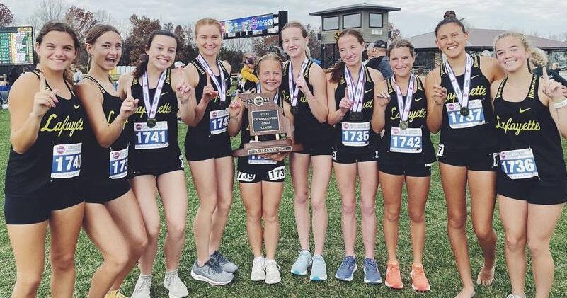 Lancers claim second girls state cross country championship in three ...
