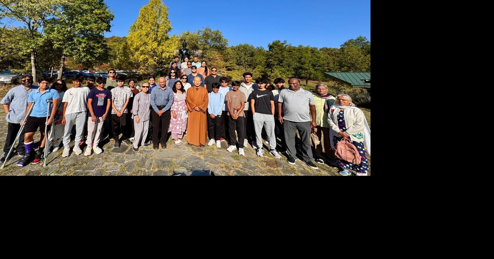 Students explore Buddhism during visit to Buddh…