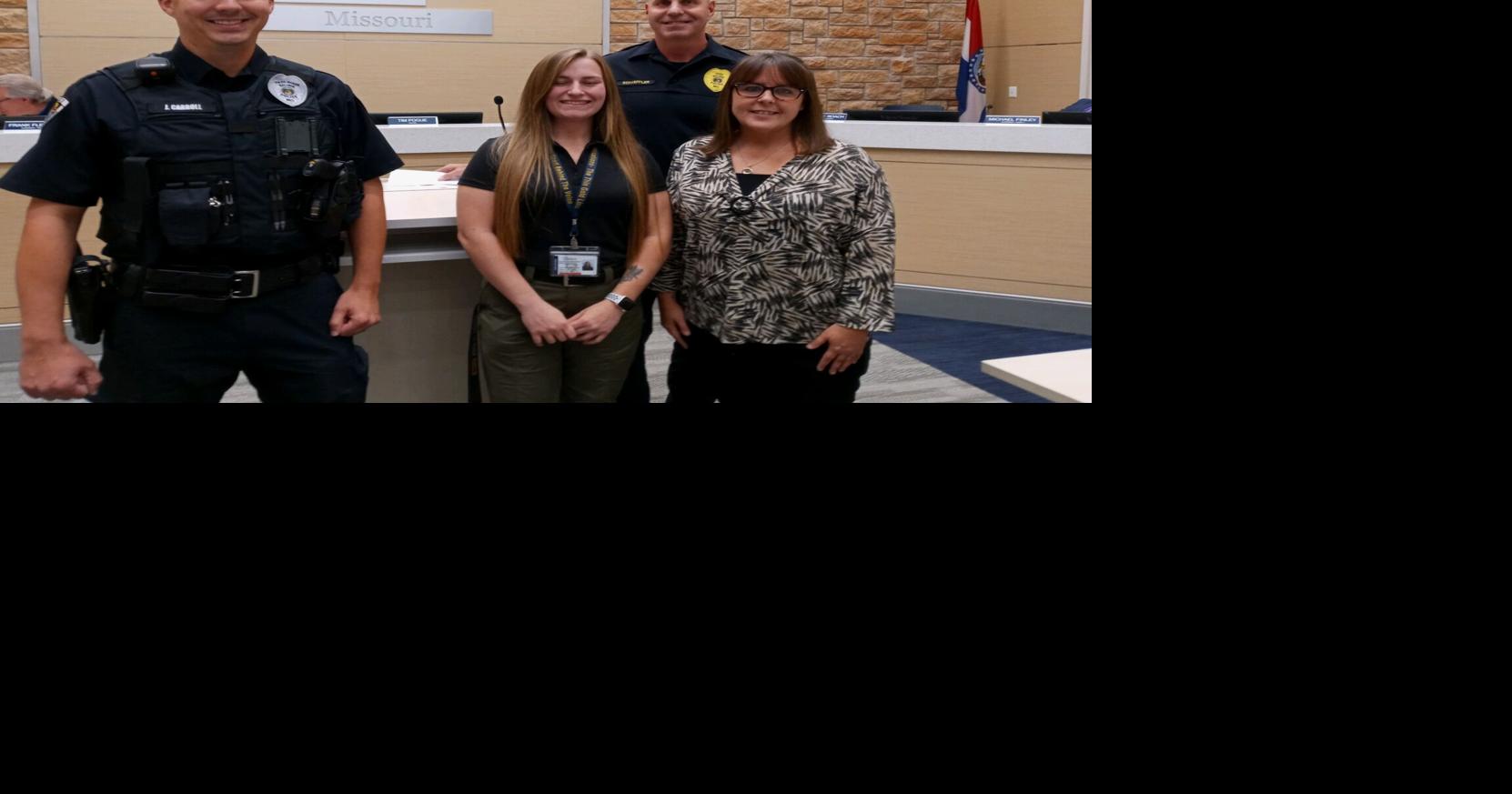 Ballwin introduces new police department staff members News