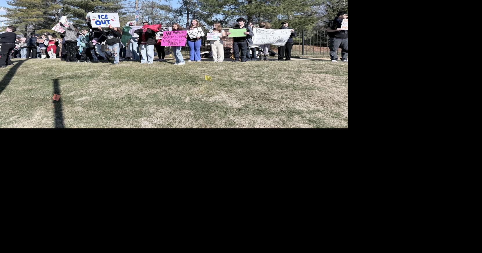 Area students walk out in anti-ICE protests | West County News ...