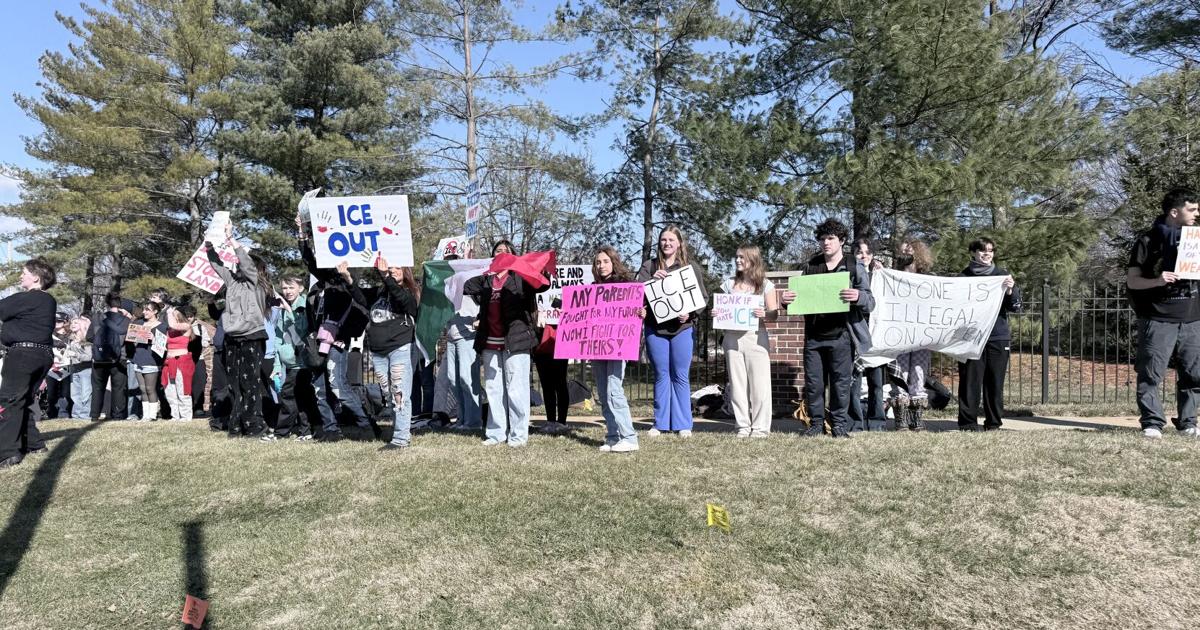Walk Out Walk In Protest Area students walk out in anti-ICE protests | West County News ...